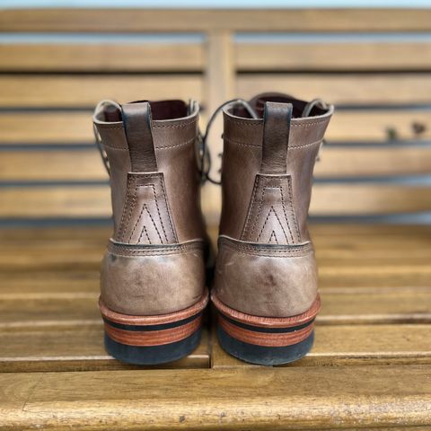 Nicks MTO in Horween Natural Chromexcel