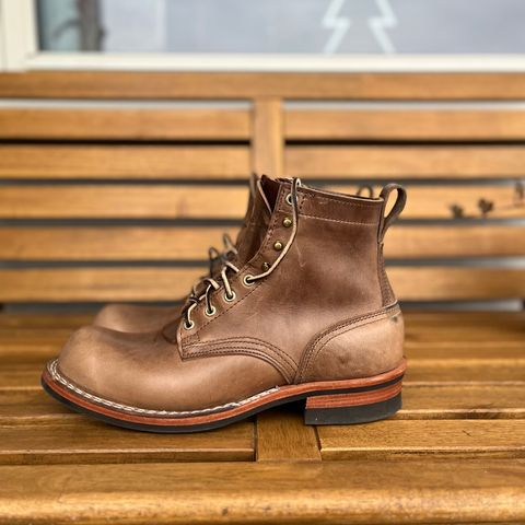 Nicks MTO in Horween Natural Chromexcel