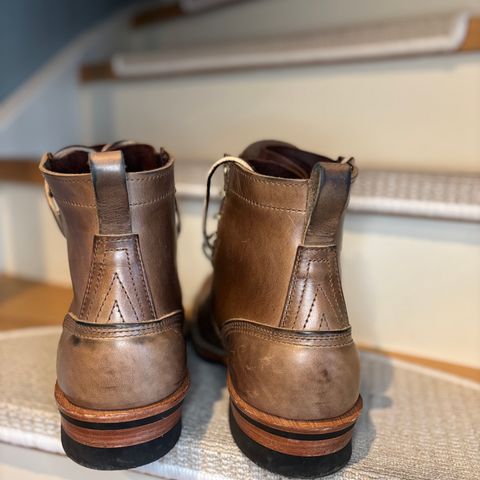 Nicks MTO in Horween Natural Chromexcel