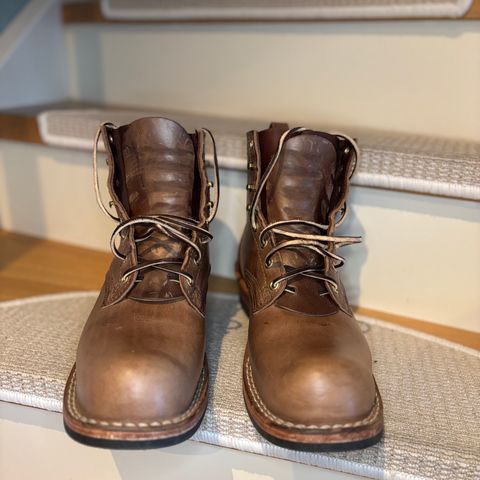 Nicks MTO in Horween Natural Chromexcel