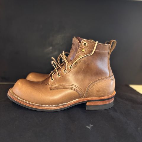 Nicks MTO in Horween Natural Chromexcel