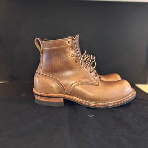 Nicks MTO in Horween Natural Chromexcel