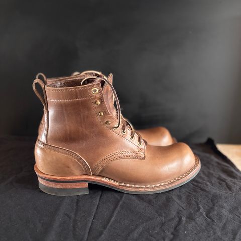 Nicks MTO in Horween Natural Chromexcel