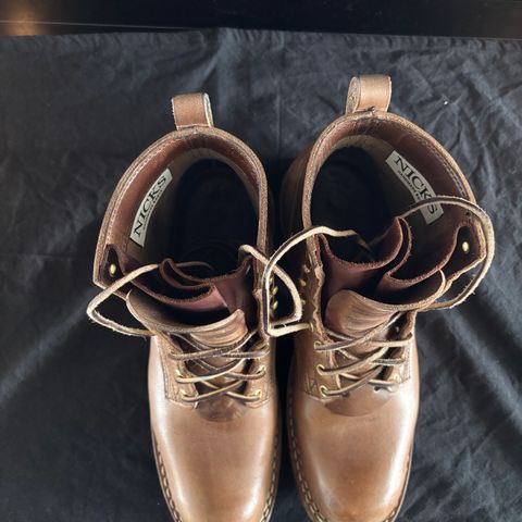 Nicks MTO in Horween Natural Chromexcel