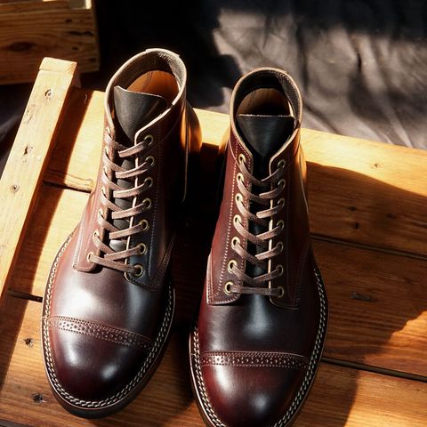Onderhoud SVC03 Service Boot in Horween Color 8 Shell Cordovan & Wickett & Craig Black Milled Traditional Harness