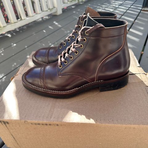 Onderhoud SVC03 Service Boot in Horween Color 8 Shell Cordovan & Wickett & Craig Black Milled Traditional Harness