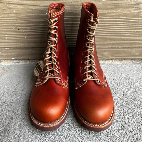 Thorogood 1892 Tomahawk Boot in Horween Cognac Chromexcel