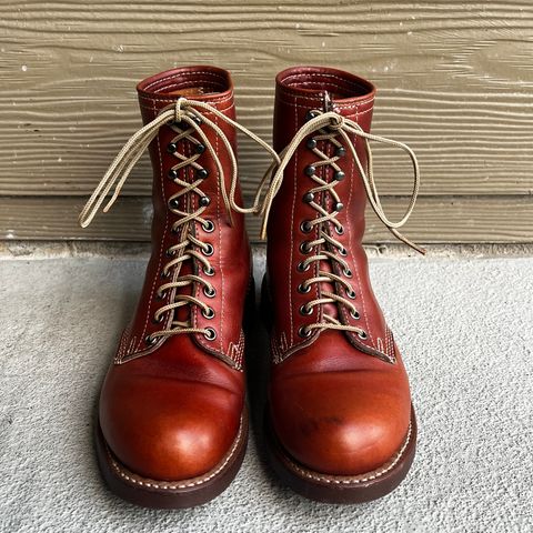 Thorogood 1892 Tomahawk Boot in Horween Cognac Chromexcel