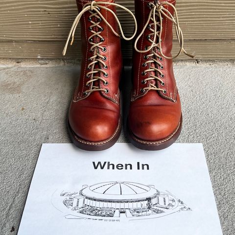 Thorogood 1892 Tomahawk Boot in Horween Cognac Chromexcel