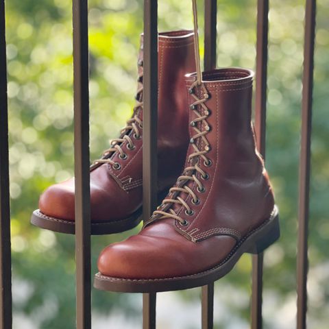 Thorogood 1892 Tomahawk Boot in Horween Cognac Chromexcel
