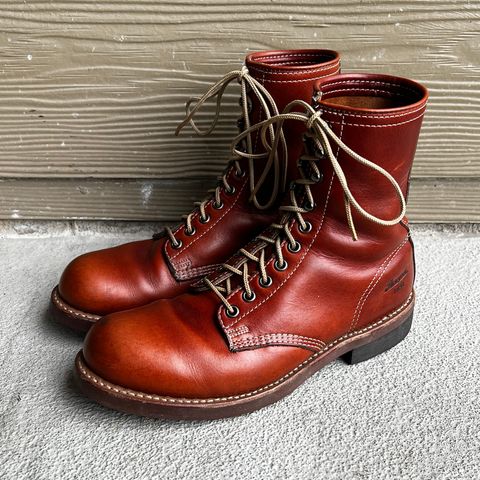 Thorogood 1892 Tomahawk Boot in Horween Cognac Chromexcel
