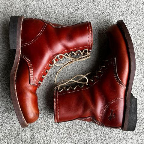 Thorogood 1892 Tomahawk Boot in Horween Cognac Chromexcel