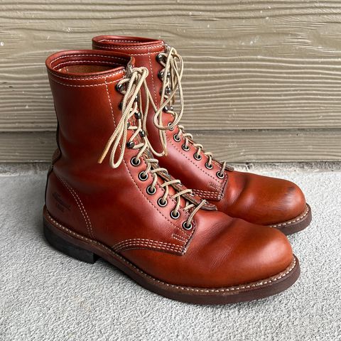 Thorogood 1892 Tomahawk Boot in Horween Cognac Chromexcel