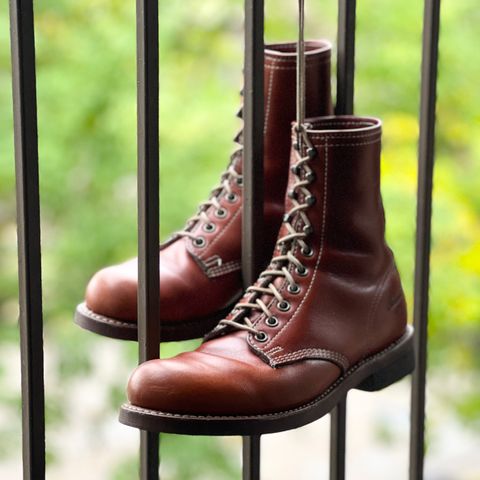 Thorogood 1892 Tomahawk Boot in Horween Cognac Chromexcel