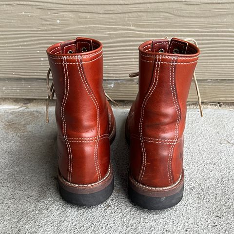 Thorogood 1892 Tomahawk Boot in Horween Cognac Chromexcel