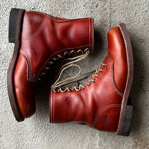 Thorogood 1892 Tomahawk Boot in Horween Cognac Chromexcel