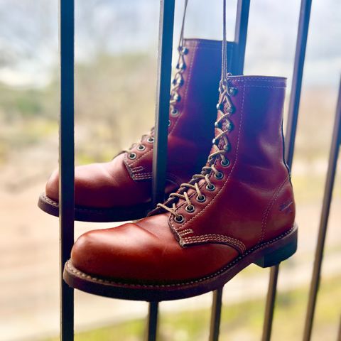 Thorogood 1892 Tomahawk Boot in Horween Cognac Chromexcel