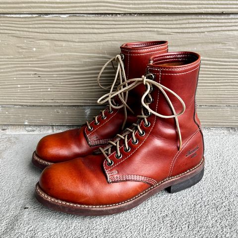 Thorogood 1892 Tomahawk Boot in Horween Cognac Chromexcel