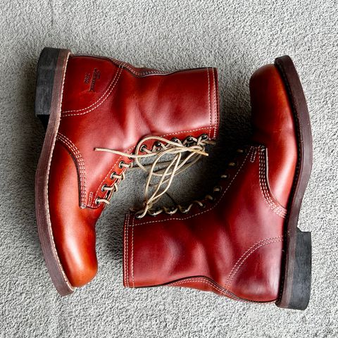Thorogood 1892 Tomahawk Boot in Horween Cognac Chromexcel