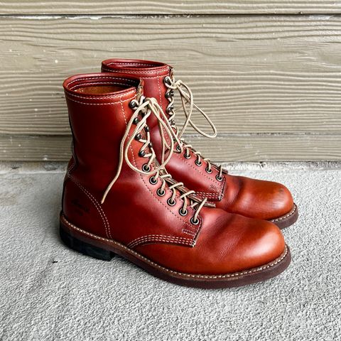 Thorogood 1892 Tomahawk Boot in Horween Cognac Chromexcel