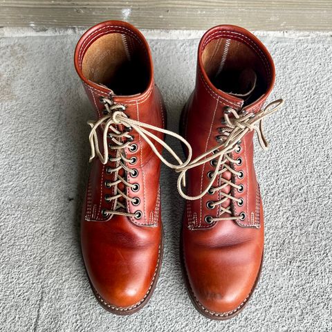Thorogood 1892 Tomahawk Boot in Horween Cognac Chromexcel