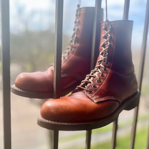 Thorogood 1892 Tomahawk Boot in Horween Cognac Chromexcel