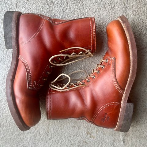Thorogood 1892 Tomahawk Boot in Horween Cognac Chromexcel