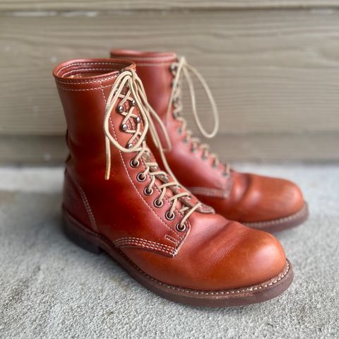 Thorogood 1892 Tomahawk Boot in Horween Cognac Chromexcel