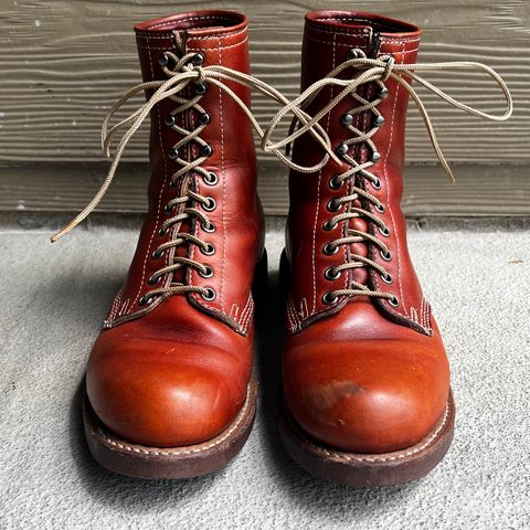 Thorogood 1892 Tomahawk Boot in Horween Cognac Chromexcel