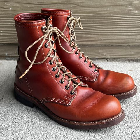 Thorogood 1892 Tomahawk Boot in Horween Cognac Chromexcel