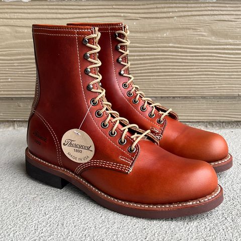 Thorogood 1892 Tomahawk Boot in Horween Cognac Chromexcel