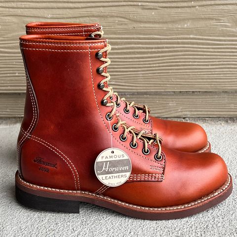 Thorogood 1892 Tomahawk Boot in Horween Cognac Chromexcel