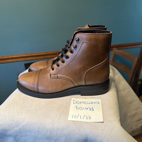 Thursday Captain in Horween Natural Chromexcel