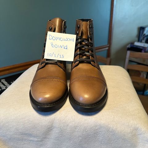 Thursday Captain in Horween Natural Chromexcel