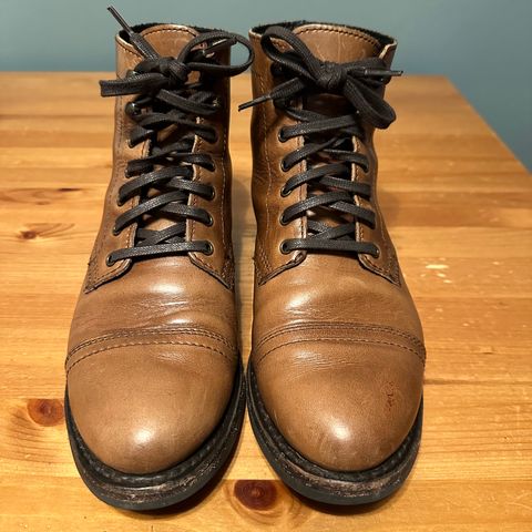 Thursday Captain in Horween Natural Chromexcel