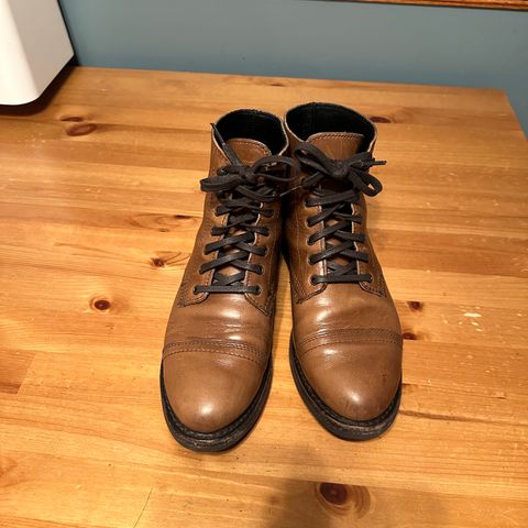 Thursday Captain in Horween Natural Chromexcel