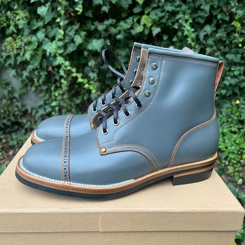 Iron Boots The Chosen One in Maryam Grigio Shell Cordovan