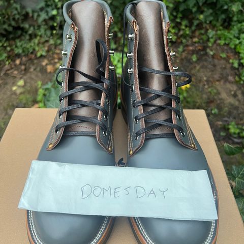 Iron Boots The Chosen One in Maryam Grigio Shell Cordovan