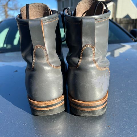 Iron Boots The Chosen One in Maryam Grigio Shell Cordovan