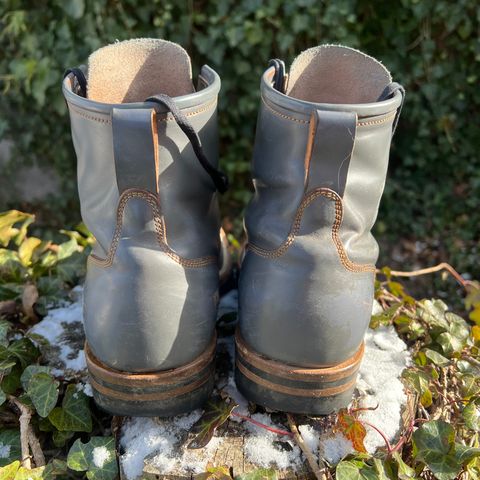 Iron Boots The Chosen One in Maryam Grigio Shell Cordovan