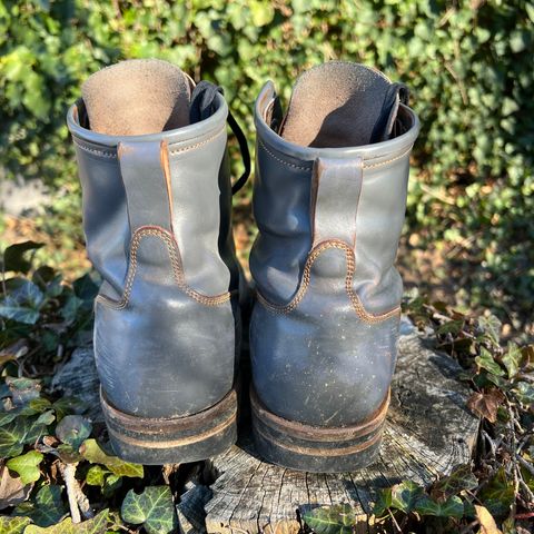 Iron Boots The Chosen One in Maryam Grigio Shell Cordovan
