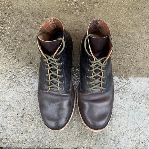 DIY Service Boot in Metta Catharina Shell Cordovan
