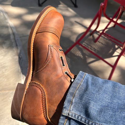 View photo of Red Wing Iron Ranger in S.B. Foot Copper Rough and Tough