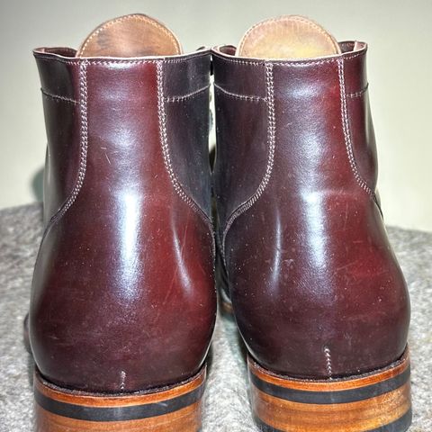 BLKBRD Rudiger Service Boot in Horween Color 8 Shell Cordovan