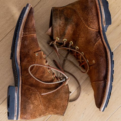 Viberg Service Boot PCT in Seidel Aged Bark Roughout