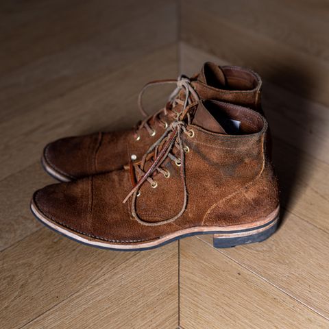 Viberg Service Boot PCT in Seidel Aged Bark Roughout