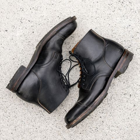 Viberg Service Boot BCT in Maryam Nero Horsebutt