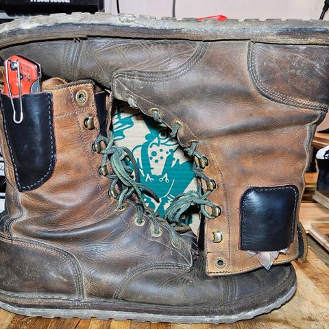Jim Green African Ranger Barefoot Boot in Fudge Crazy Horse