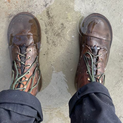 Jim Green African Ranger Barefoot Boot in Fudge Crazy Horse