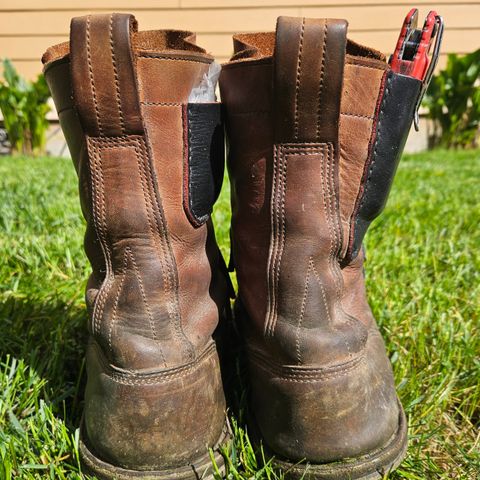 Jim Green African Ranger Barefoot Boot in Fudge Crazy Horse